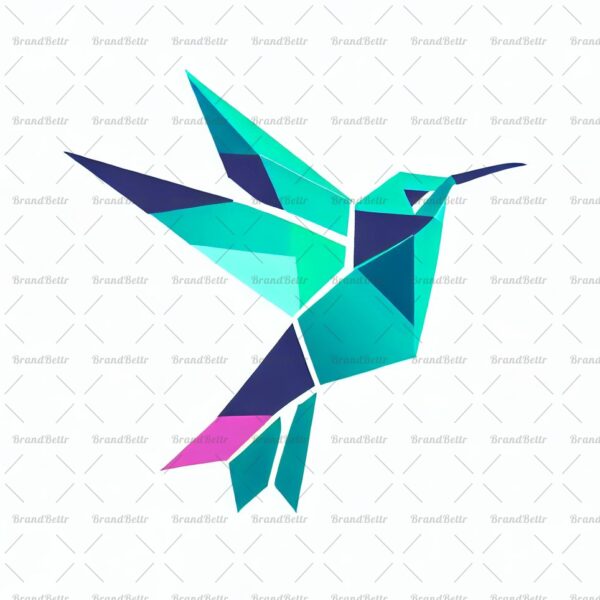 Geometrischer Kolibri
